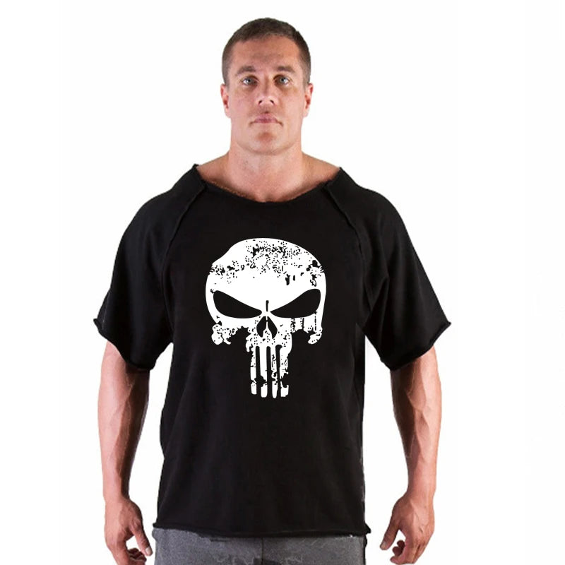Men's Relaxed Cotton-Blend Graphic T-Shirt