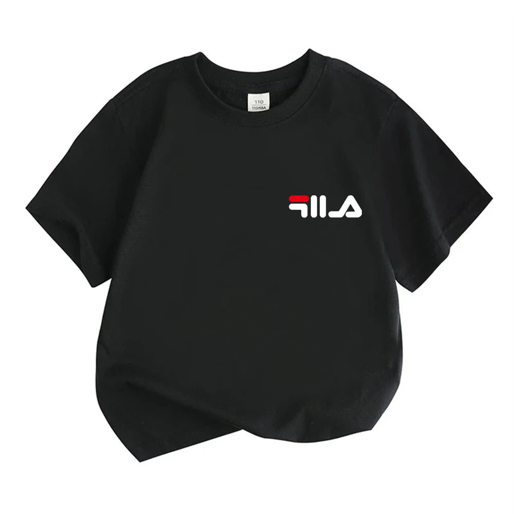Children's Printed T-Shirt and Shorts Set