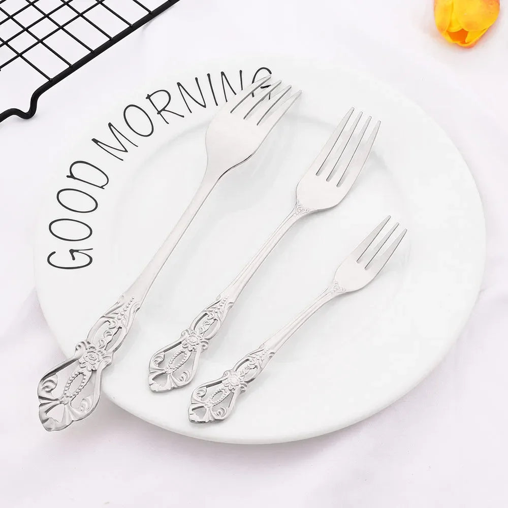 Zoseil Stainless Steel Flatware — 36 Pieces