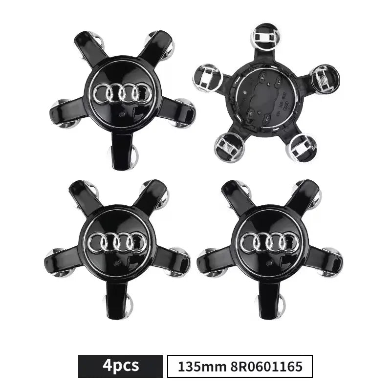 135 mm Replacement Wheel Center Caps – Set of 4