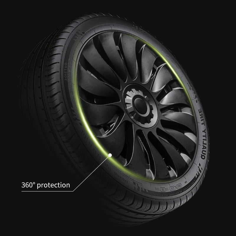 MOTENIO 19-Inch Wheel Covers for Model Y – Set of 4