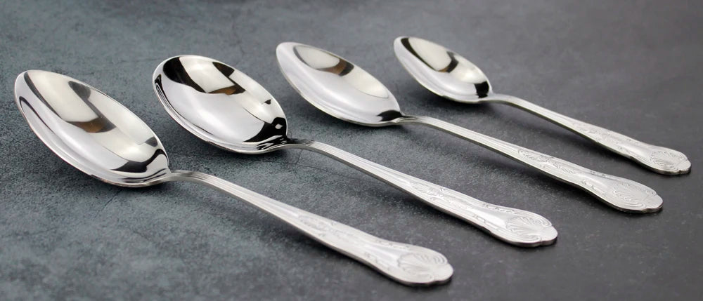LUCF Vintage-Style Stainless Steel Flatware