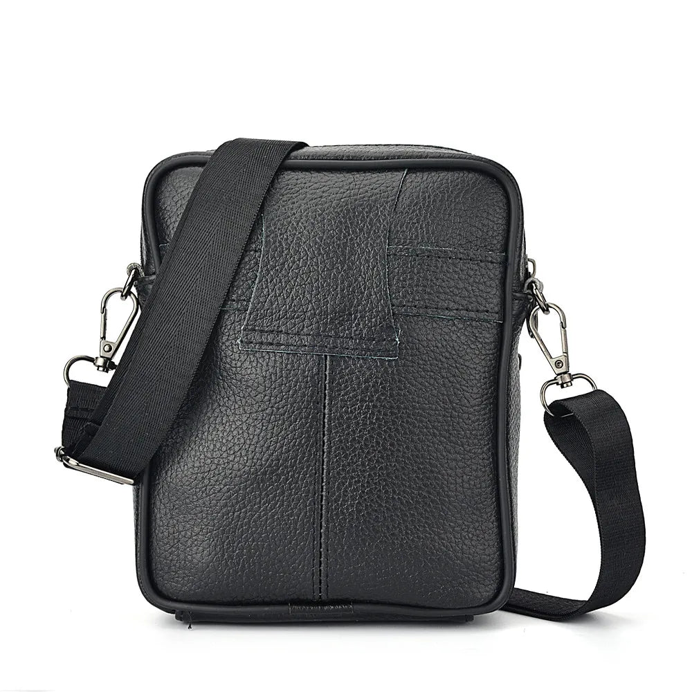 Men's Leather Crossbody Bag