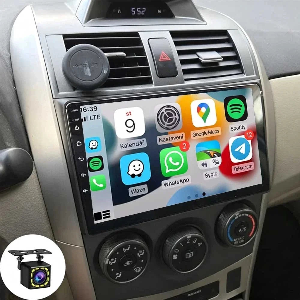 9-Inch Stereo for Toyota Corolla E140/E150 — 4 GB / 64 GB