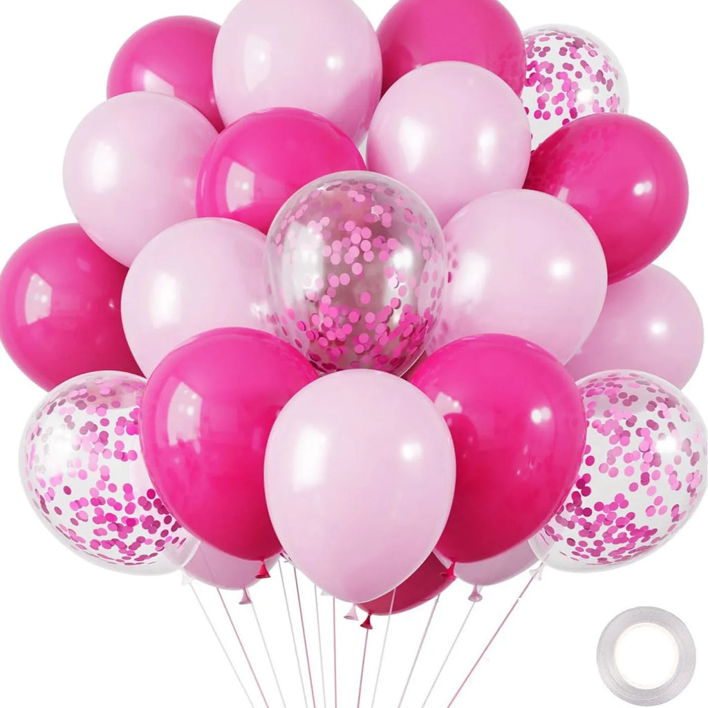 10-Inch Chrome Latex Balloons, 30-Pack