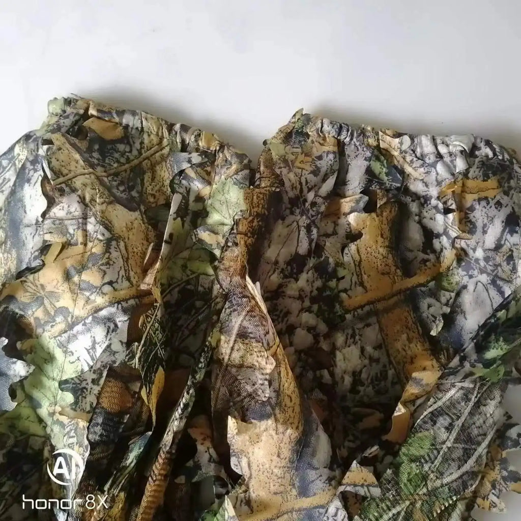 Camouflage Ghillie Jacket & Pants Set