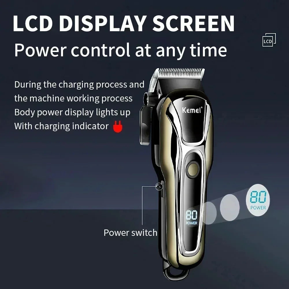 Kemei KM-PG1990A Rechargeable Hair Clipper