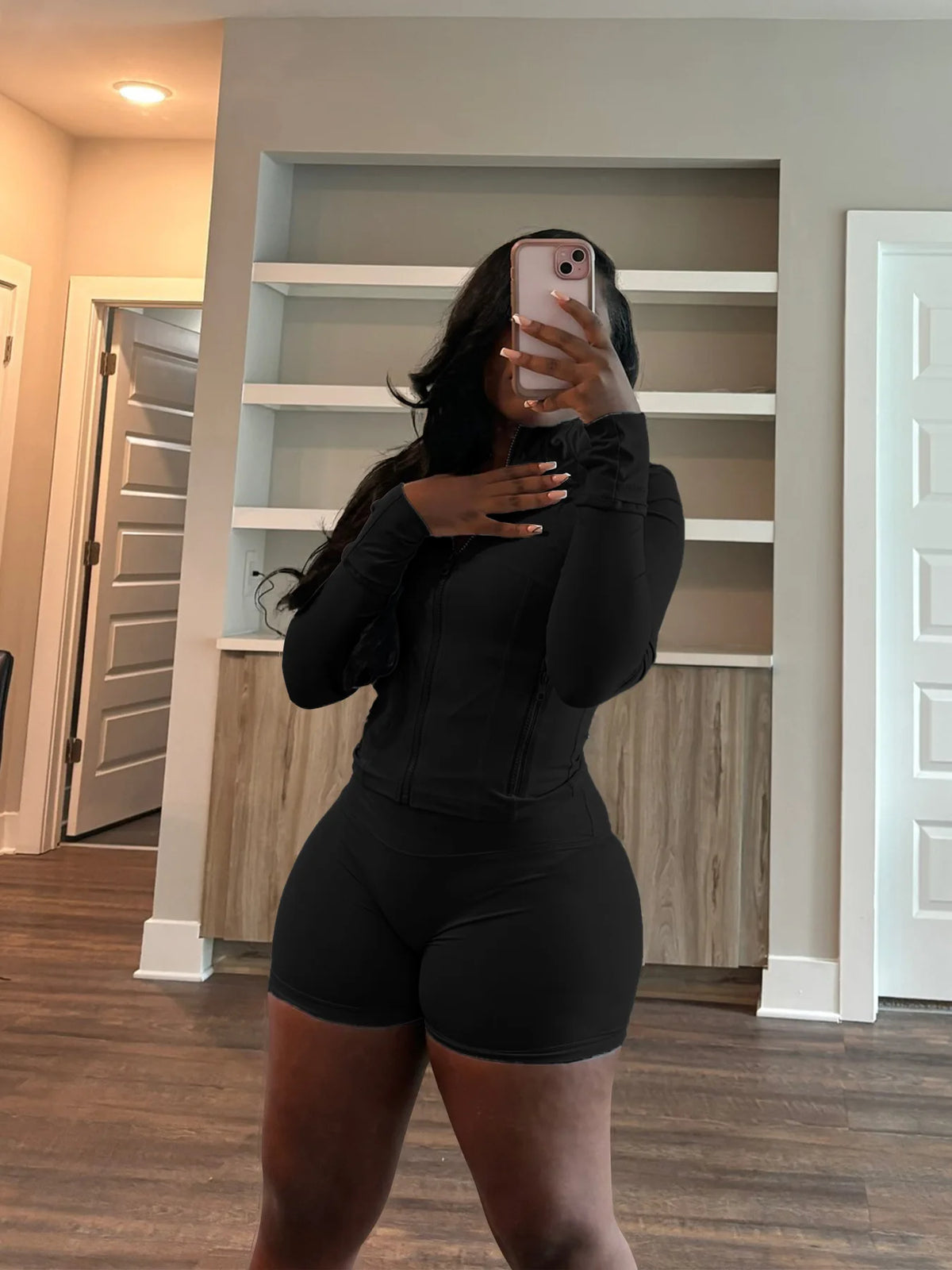 Sleeveless Top & Shorts Two-Piece Set