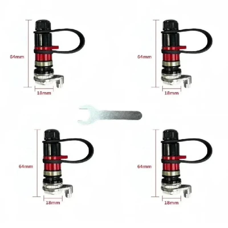 Off-Road Quick-Release Tire Valves – 64 or 73.5 mm