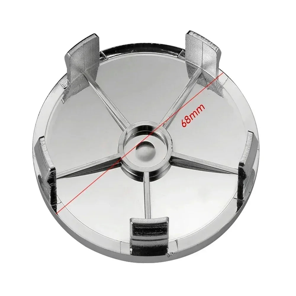 68 mm Wheel Center Caps – Set of 4