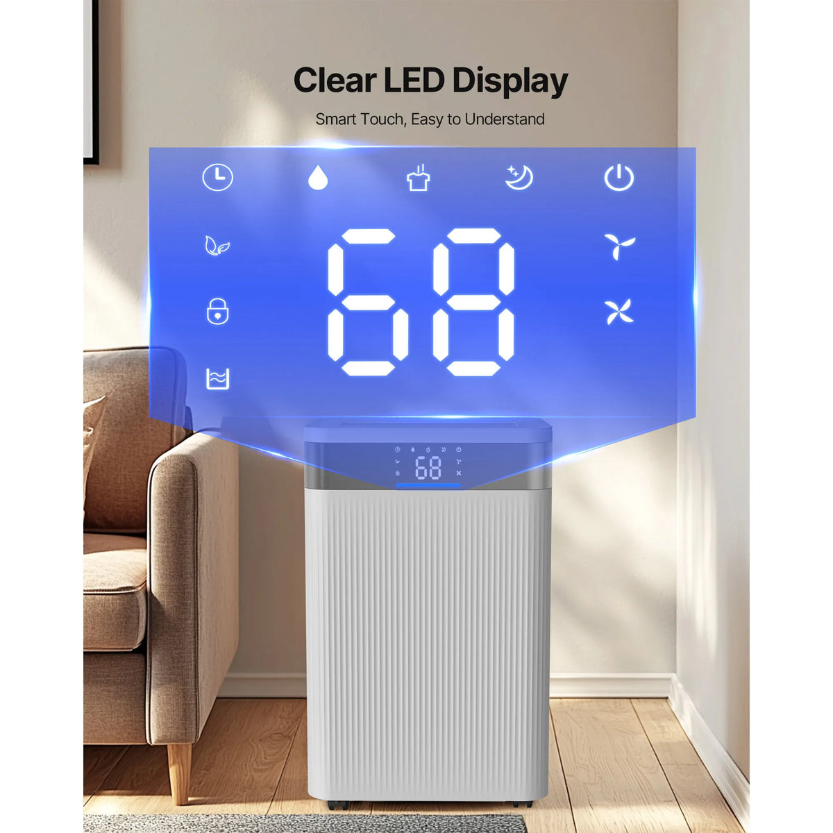 SucceBuy Home Dehumidifier – 22 to 82 Pint Options