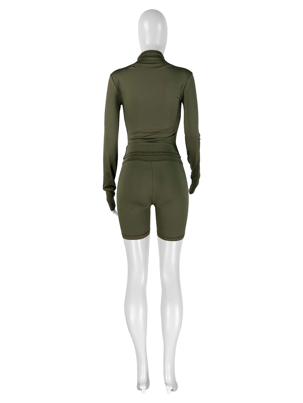 Sleeveless Top & Shorts Two-Piece Set
