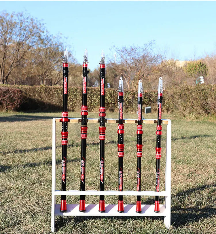 Telescopic Carbon Fishing Rod — 2.1–4.5 m