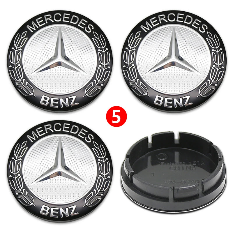 Wheel Center Caps or Stickers – Set of 4