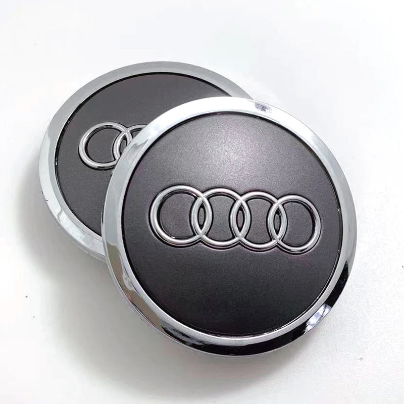 Replacement Wheel Center Caps – Set of 4, 60–77 mm Options