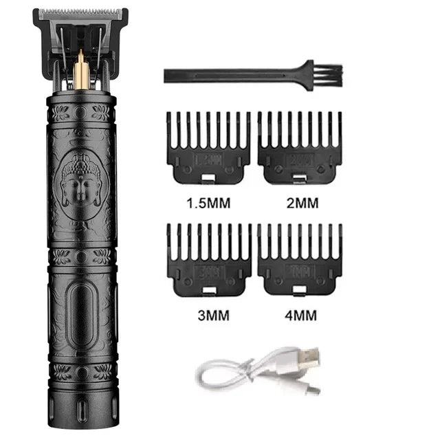 T9 Rechargeable Hair Trimmer – Vintage Style