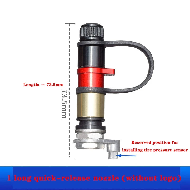 Off-Road Quick-Release Tire Valves – 64 or 73.5 mm