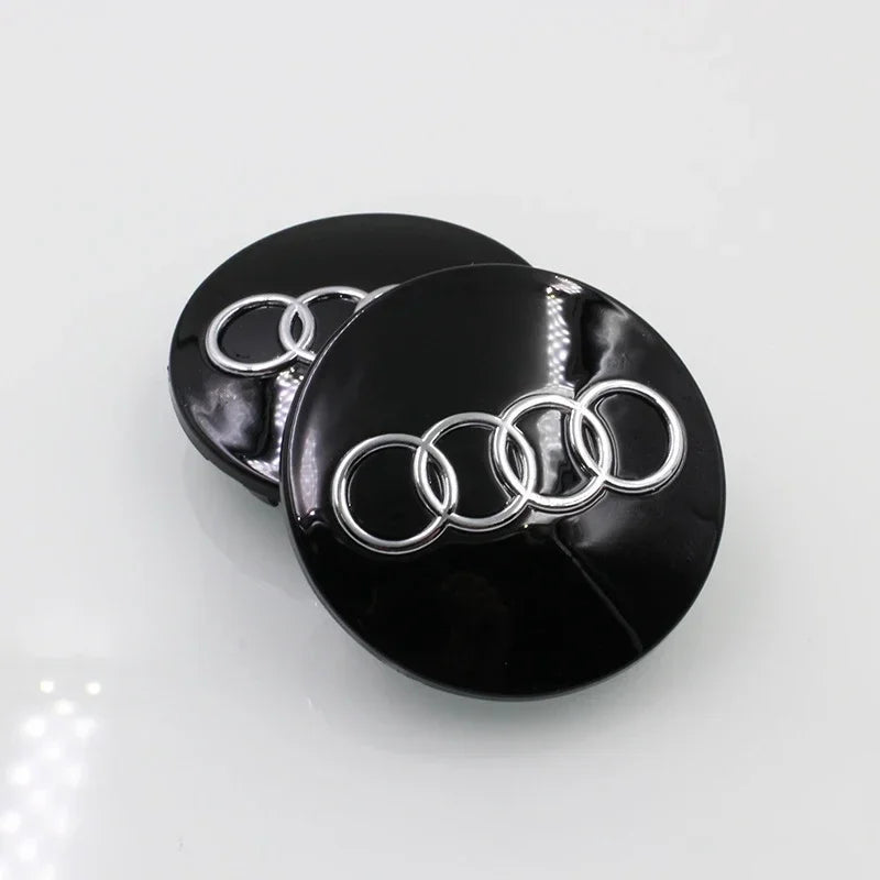 Wheel Center Caps – Set of 4, 60–69 mm Options