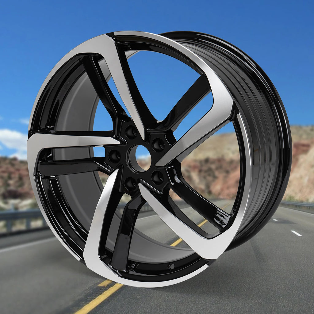 19×8.5 Aftermarket Alloy Wheel for Honda Accord – Black Machined