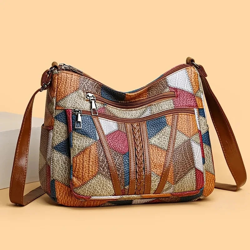 Yogodlns Women's Vintage-Style Crossbody Bag