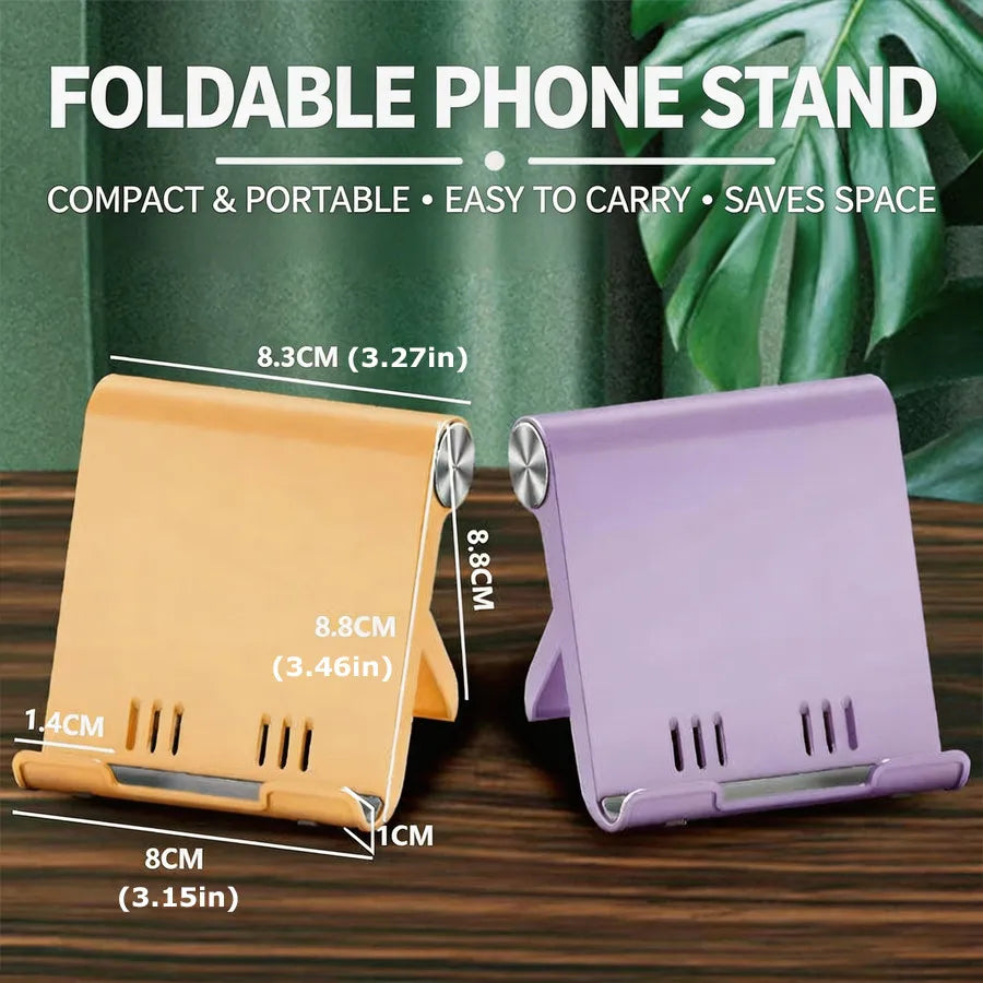 Foldable Adjustable Desktop Phone Stand