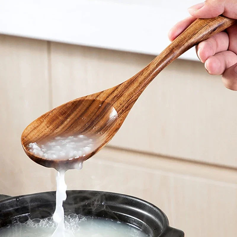 BalmyDays Acacia Wood Serving Spoons