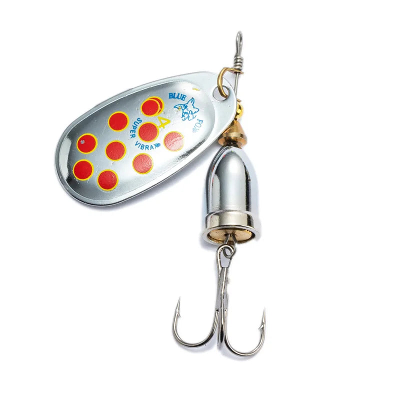 Metal Spinner Fishing Lure — Assorted Sizes