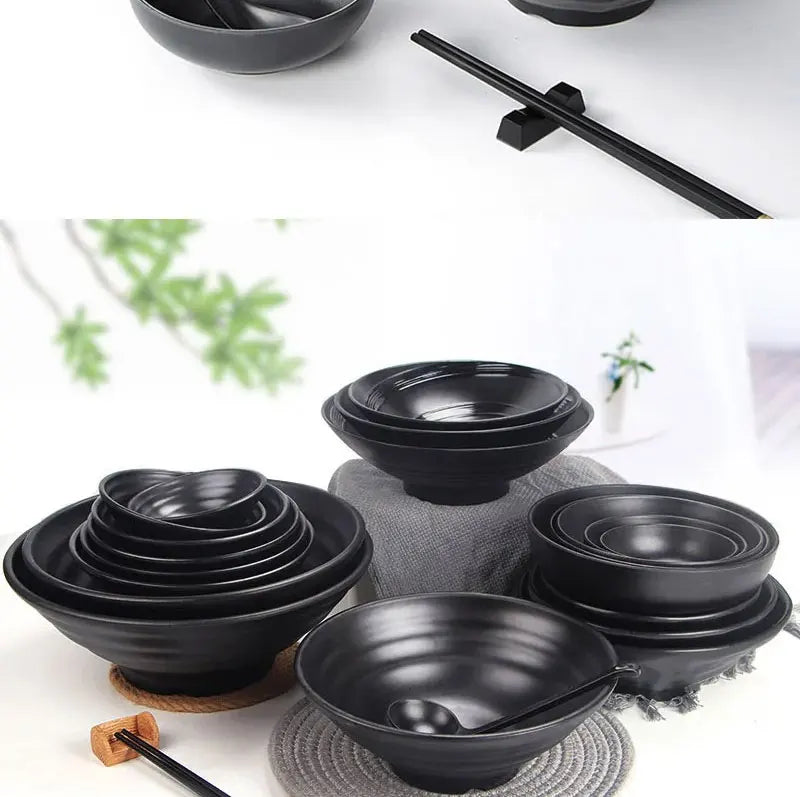 Frosted Melamine Bowls — Assorted Sizes