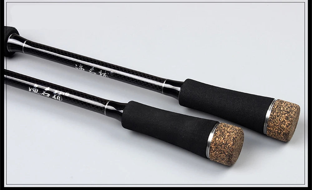 Carbon Fishing Rod with Two Tips — 2.7 or 3 m