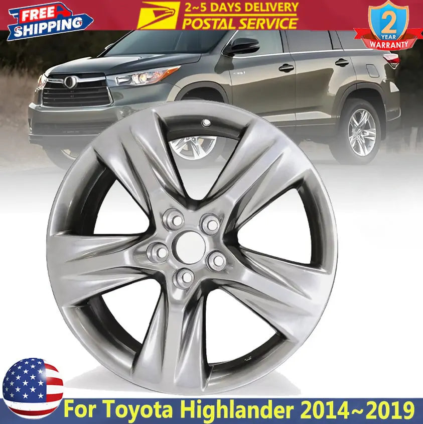 19×7.5 Alloy Wheel for Toyota Highlander – 5×114.3, ET30