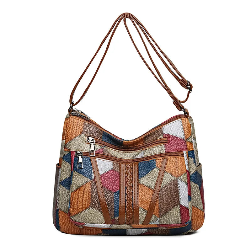 Yogodlns Women's Vintage-Style Crossbody Bag