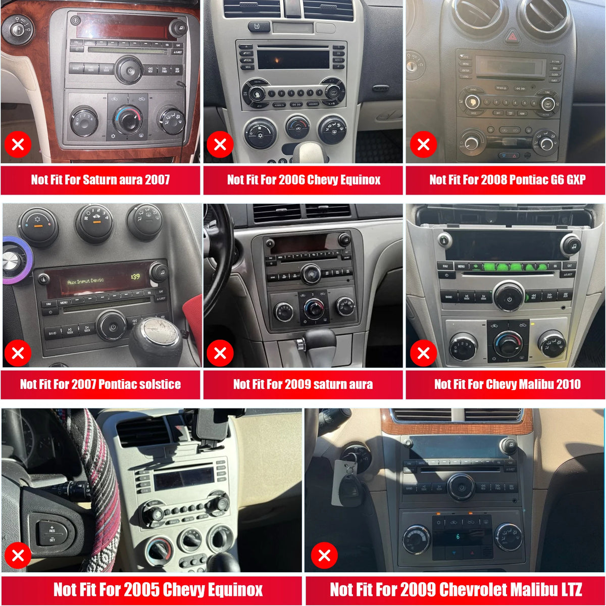 7-Inch Android Stereo for Chevrolet and GMC — 2 GB / 32 GB