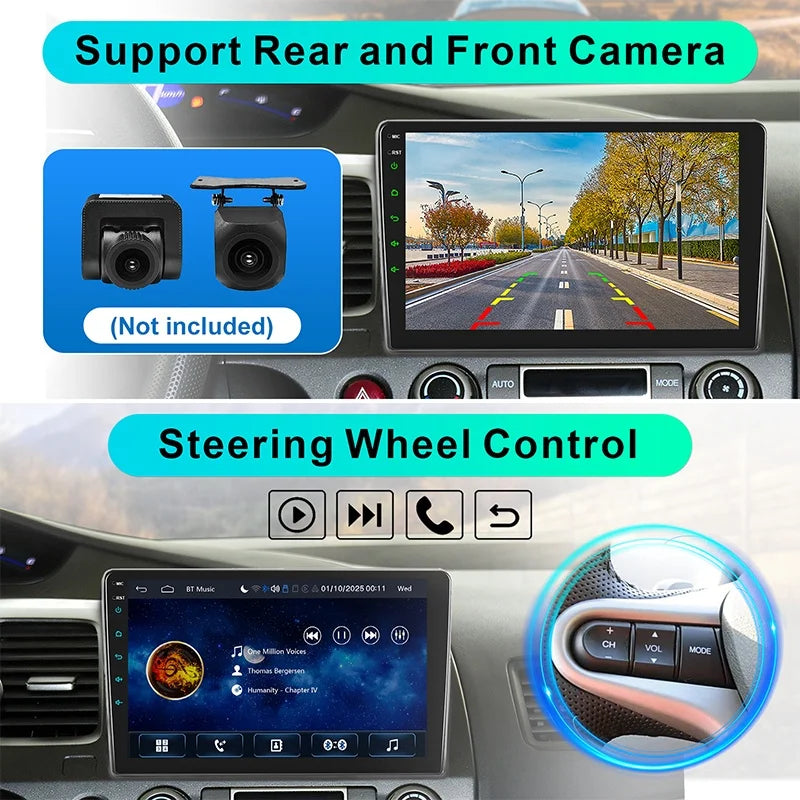 IYING MZY-01-A Stereo for Honda Civic 2006–2011