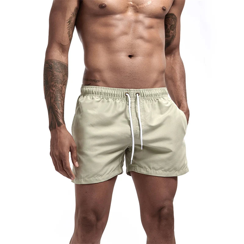Men's Swim Trunks with Mesh Lining