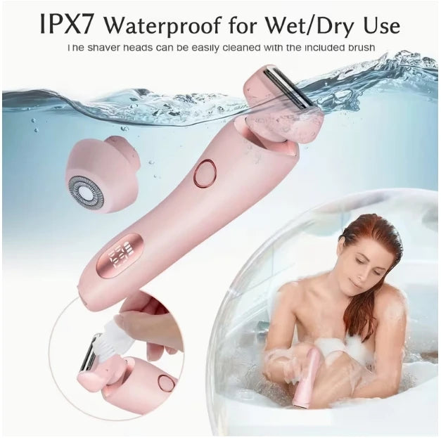 Rechargeable 2-in-1 Women's Body & Bikini Trimmer