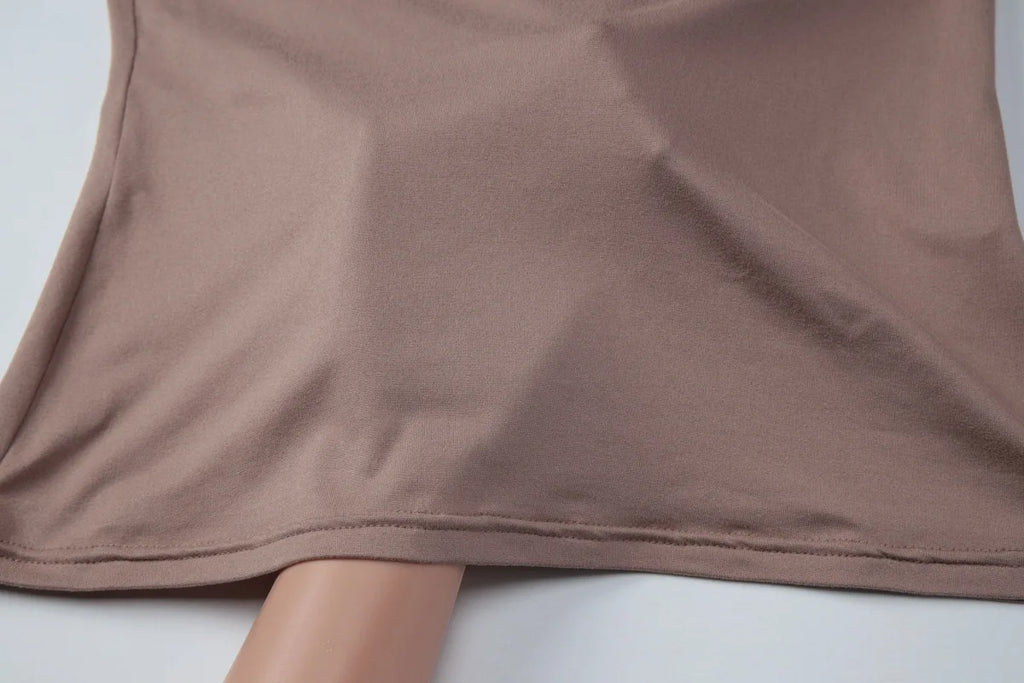 Women's Asymmetric Long-Sleeve Top and Flared Pants Set
