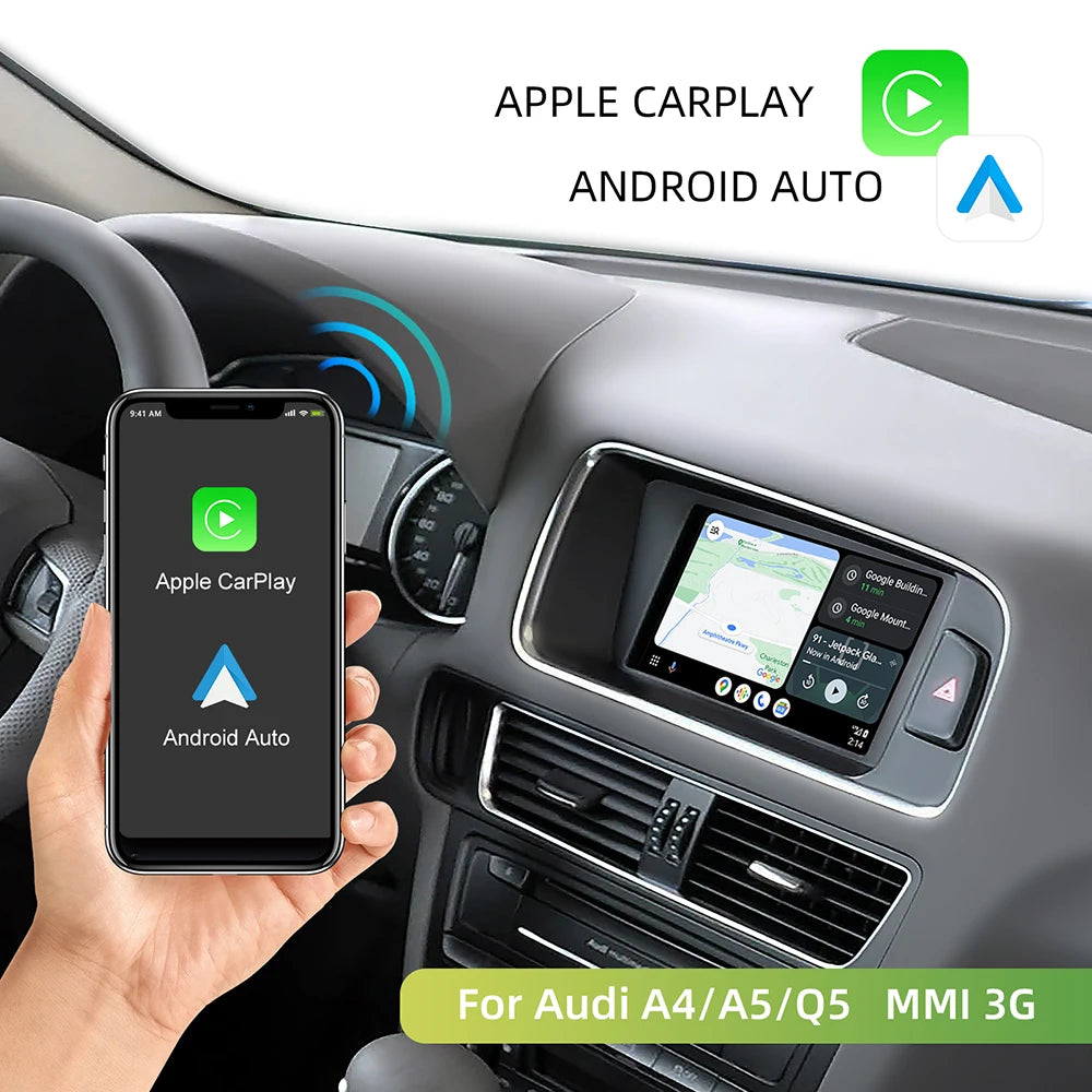 ANYFAR CarPlay & Android Auto Interface for Audi MMI 3G