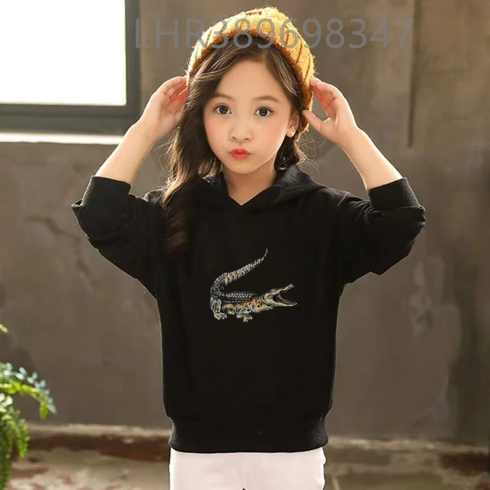 Children's Printed Sweatshirt and Pants Set