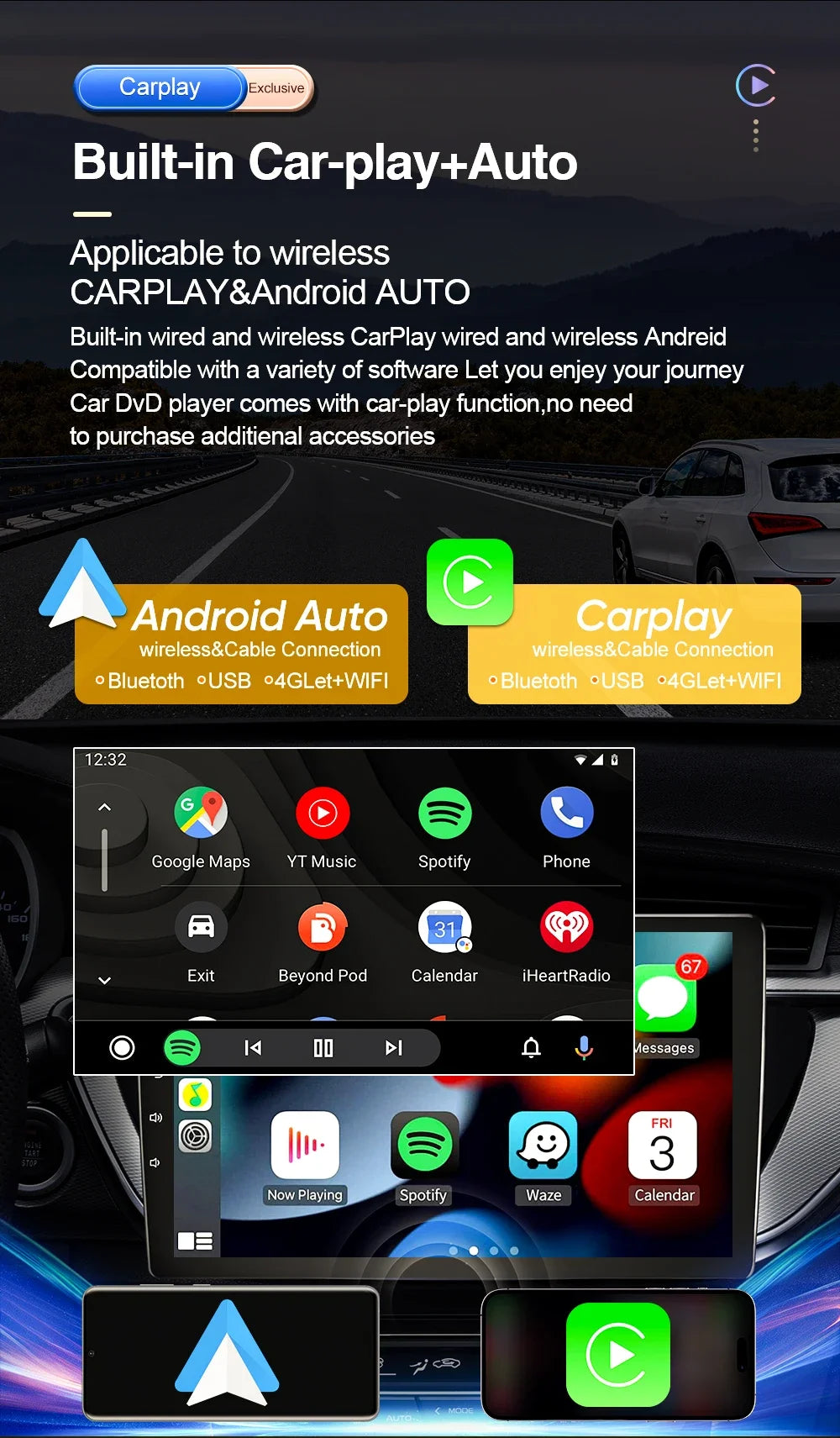 9-Inch Android Stereo for Chevrolet Onix 2020–2022