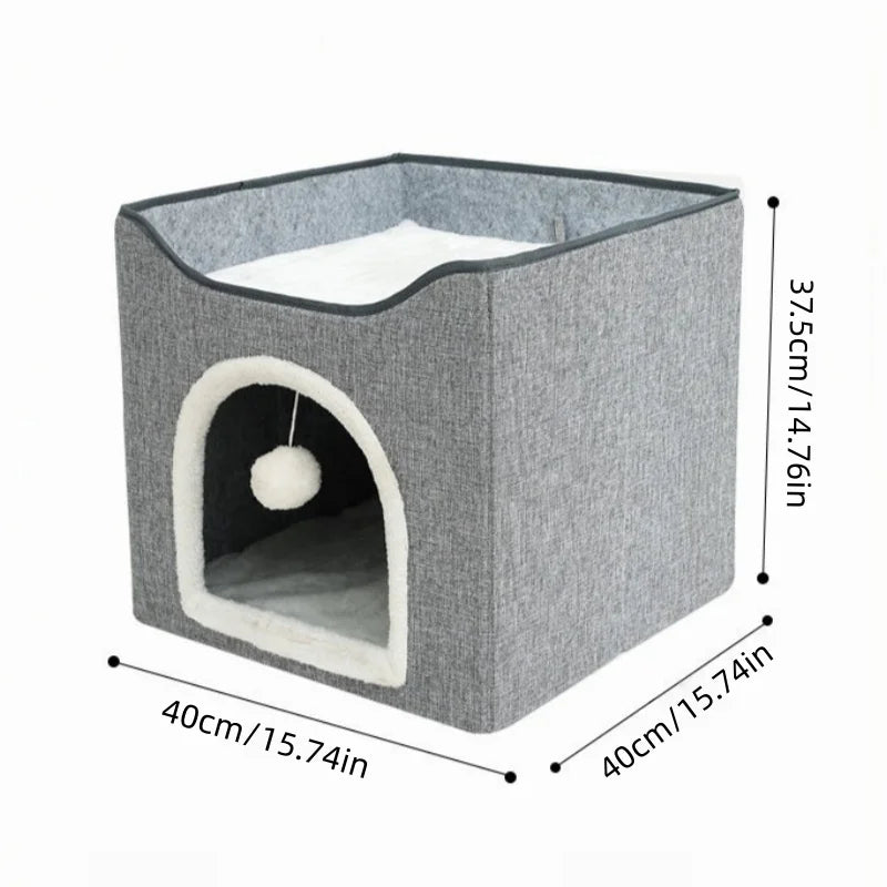 Large Foldable Cat House