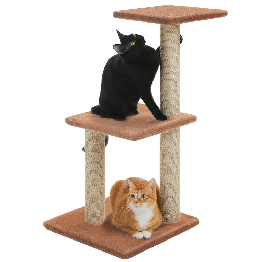 Compact Cat Tree with Removable Perch & Hammock