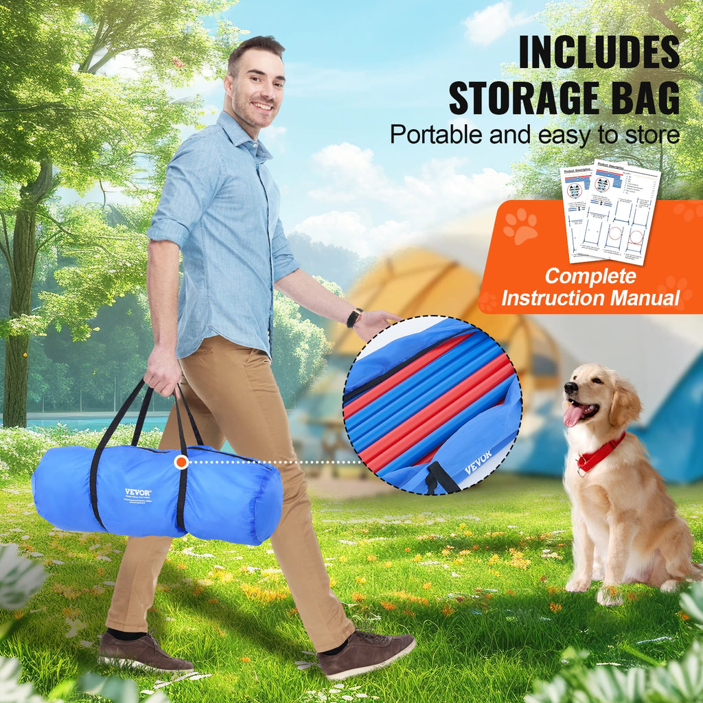 SucceBuy Four-Piece Dog Agility Training Set