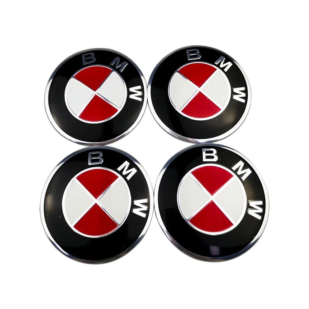 56 mm Wheel Center Stickers – Set of 4