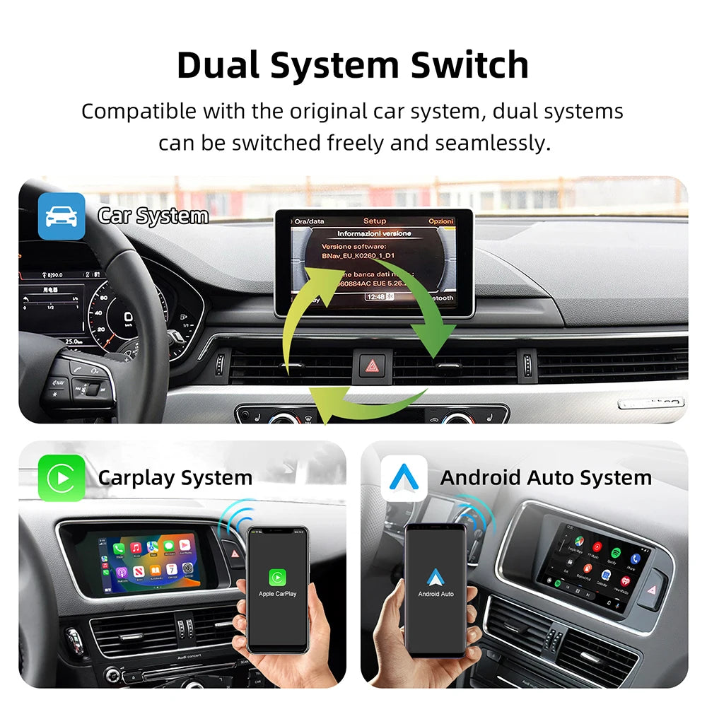 ANYFAR CarPlay & Android Auto Interface for Audi MMI 3G