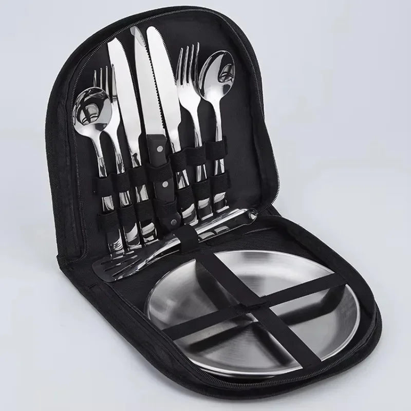 Picnic Tableware Set for Two