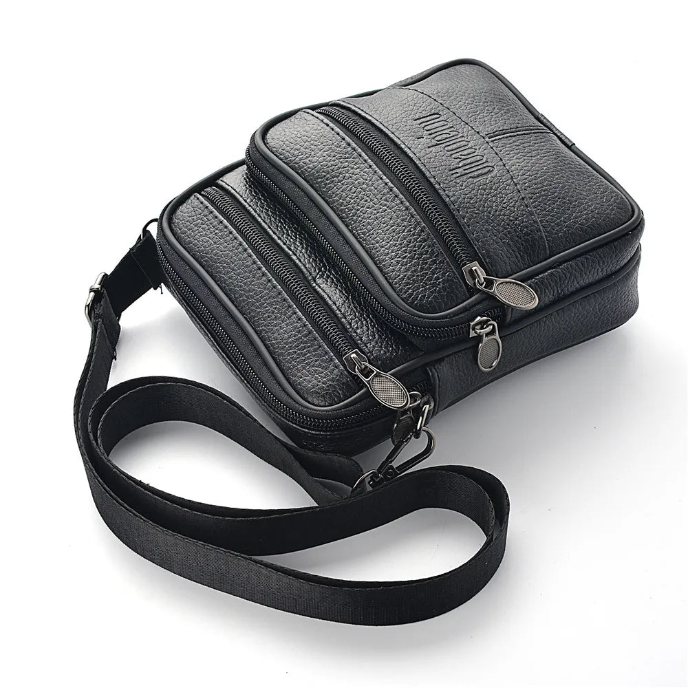 Men's Leather Crossbody Bag