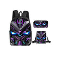 Robot Print School Bag Set – 3 Pieces