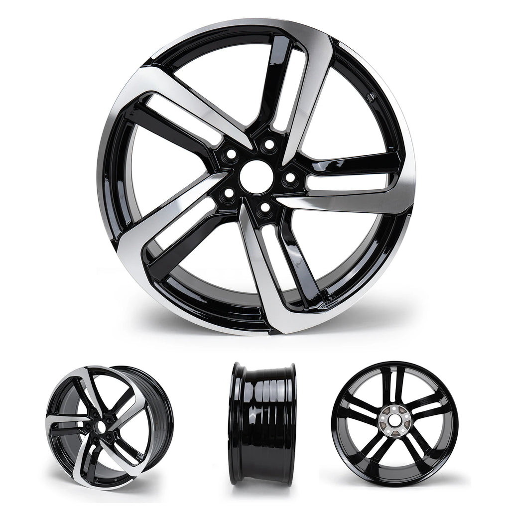 19×8.5 Aftermarket Alloy Wheel for Honda Accord – Black Machined