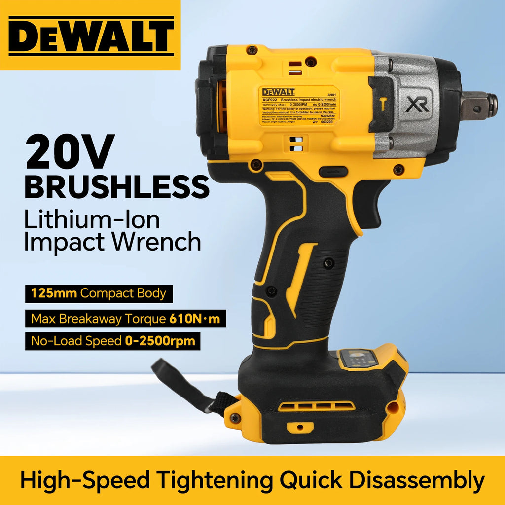DEWALT DCF921 / DCF922 1/2-Inch Impact Wrench — Tool Only