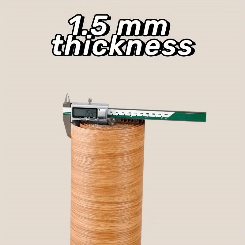 Wood-Grain Self-Adhesive Decorative Wallpaper Roll